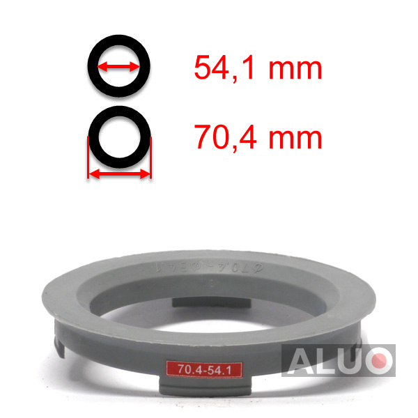 Anéis centralizadores 70,4 - 54,1 mm ( 70.4 - 54.1 ) - frete grátis