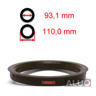 Anéis centralizadores 110,0 - 93,1 mm ( 110.0 - 93.1 ) - frete grátis