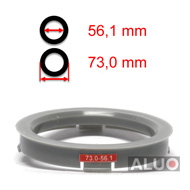 Anéis centralizadores 73,0 - 56,1 mm ( 73.0 - 56.1 ) - frete grátis